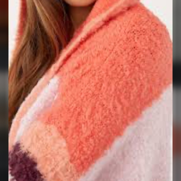 LIKE NEW FREE PEOPLE dream team striped oversized cardigan size XS - Picture 7 of 9